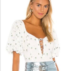 NWT For Love and Lemons bodysuit